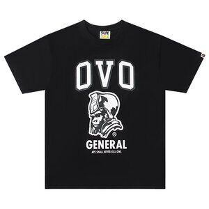 BAPE x OVO General T-Shirt Black | A Bathing Ape